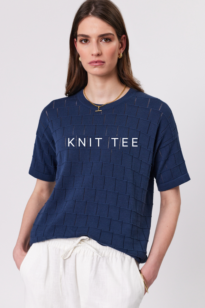 KNIT TEE