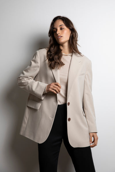 Birch Blazer - Alabaster | marlowstore.com