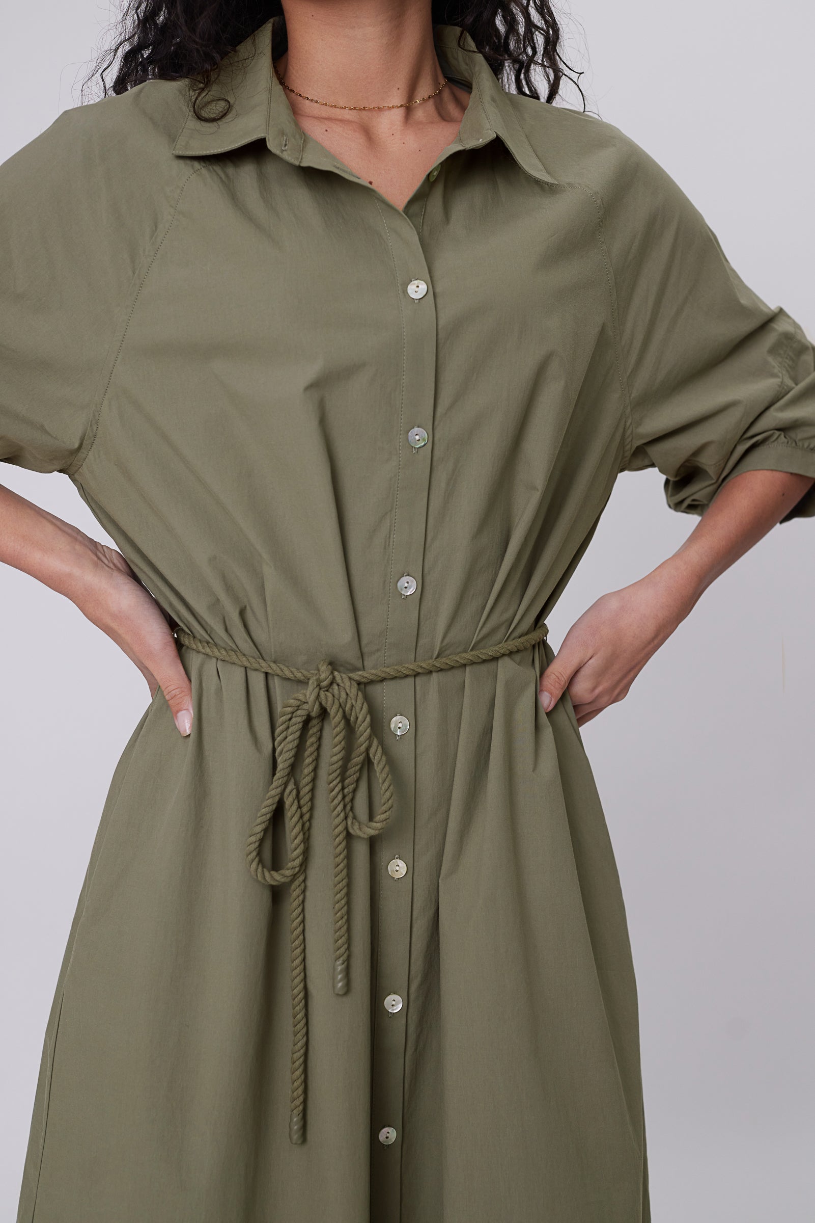 cascade shirt dress Cascade Shirt Dress 6 / Blue