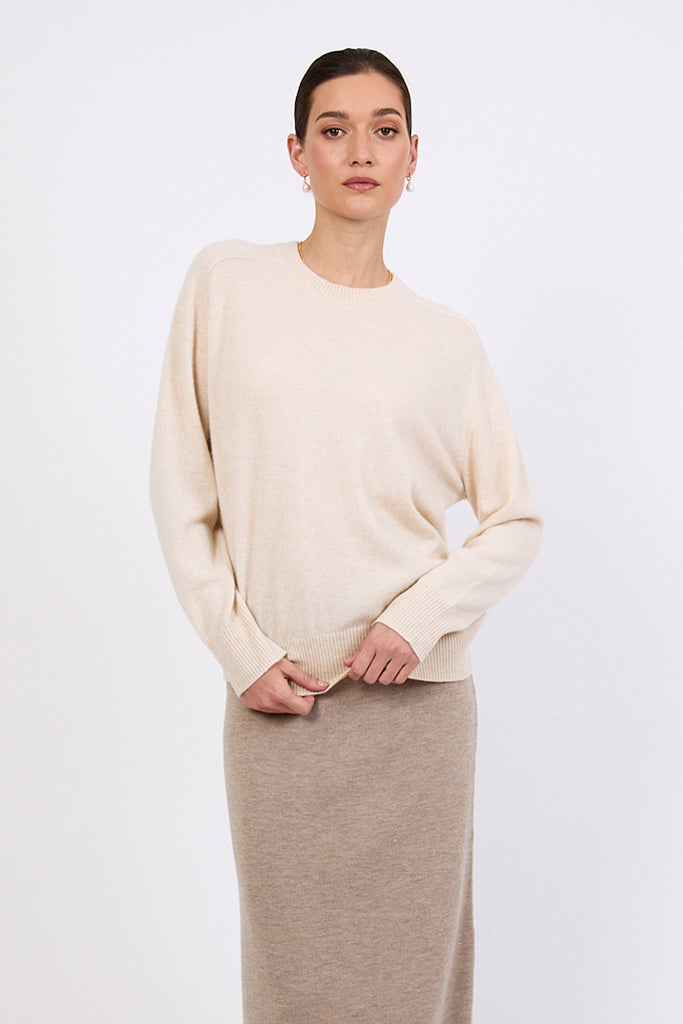 Cashmere Crew - Shell | marlowstore.com
