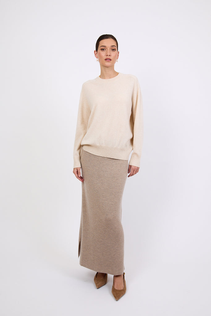Cashmere Crew - Shell | marlowstore.com