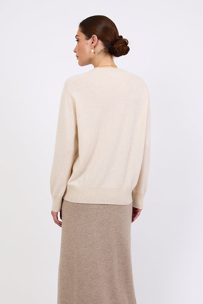 Cashmere Crew - Shell | marlowstore.com