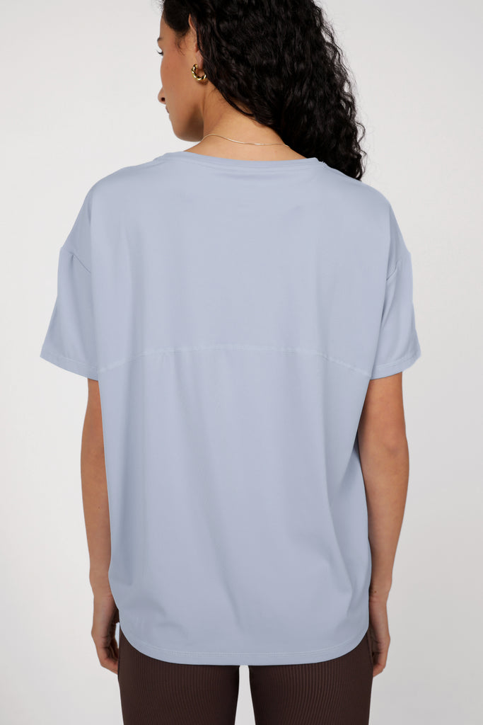 Forme Short Sleeve Tee - Ice Blue | marlowstore.com
