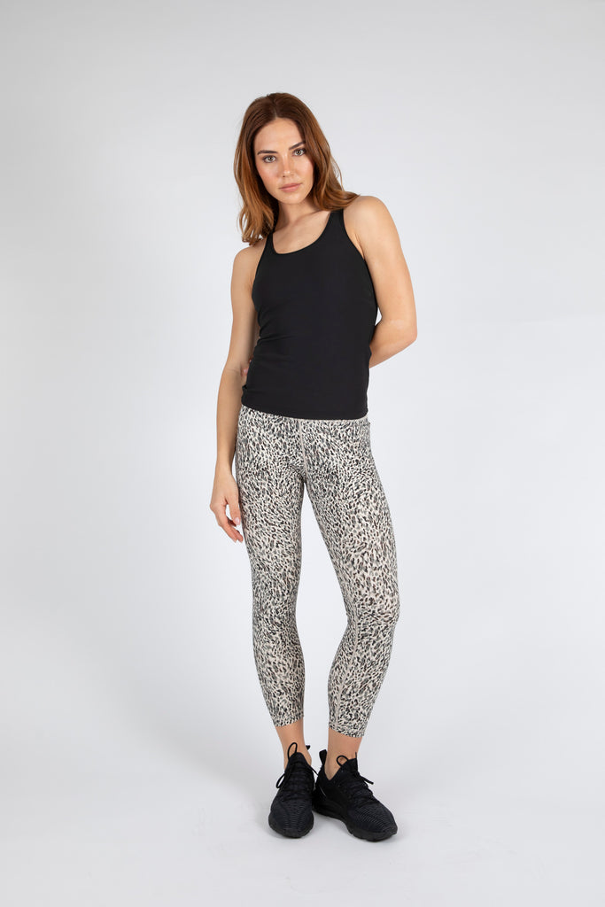 Pace 7/8 Legging - Forest Print