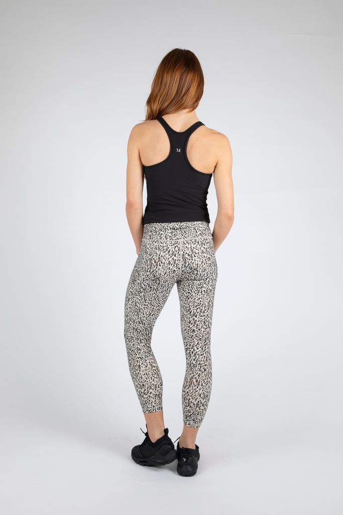 Pace 7/8 Legging - Forest Print