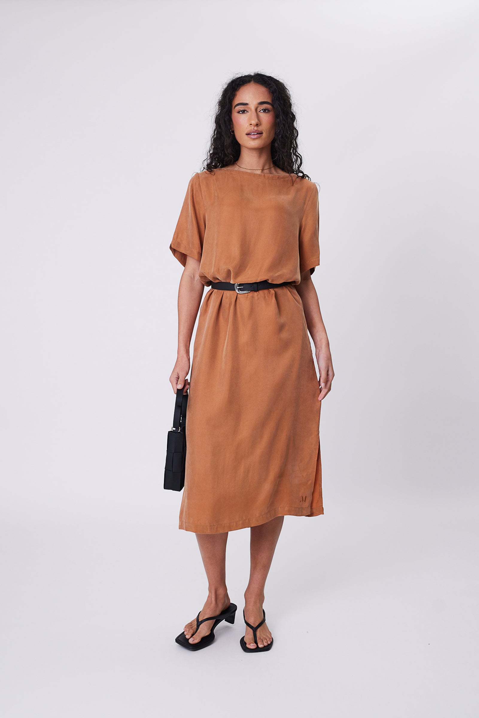 Reverb Dress - Rust