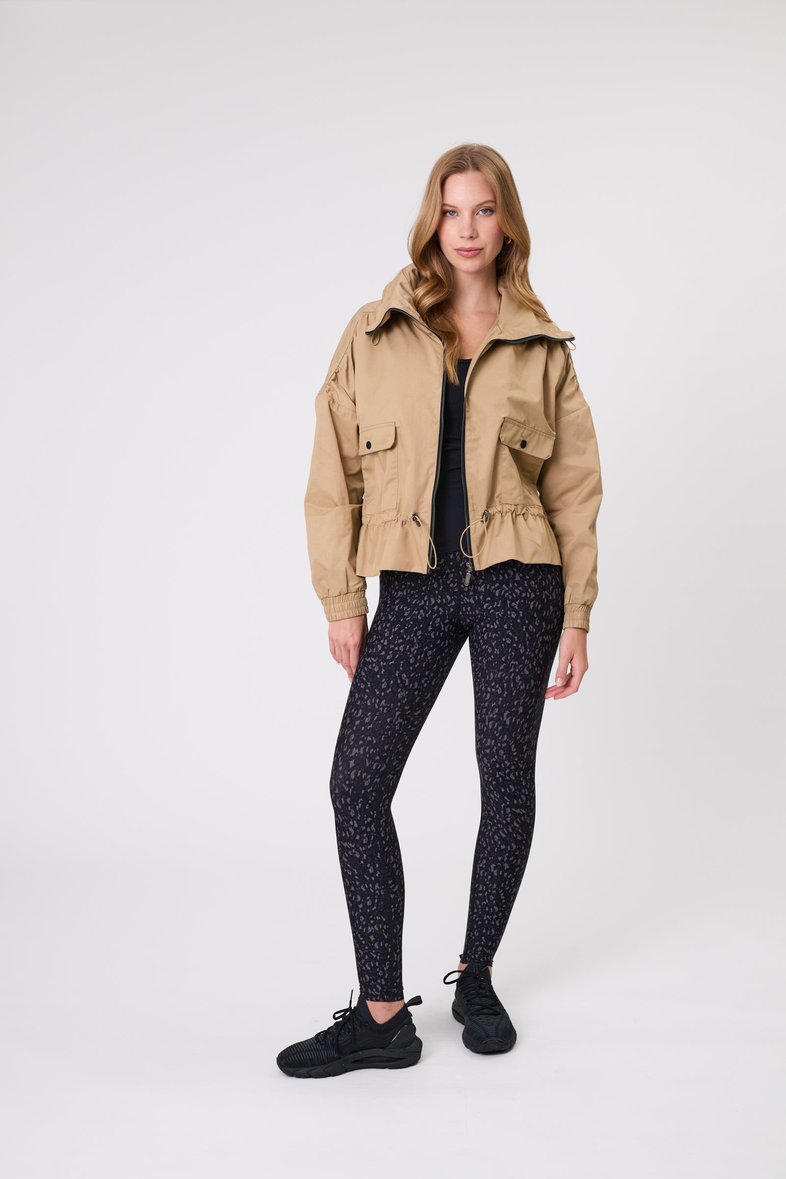 Sahara Utility Jacket - Camel | marlowstore.com