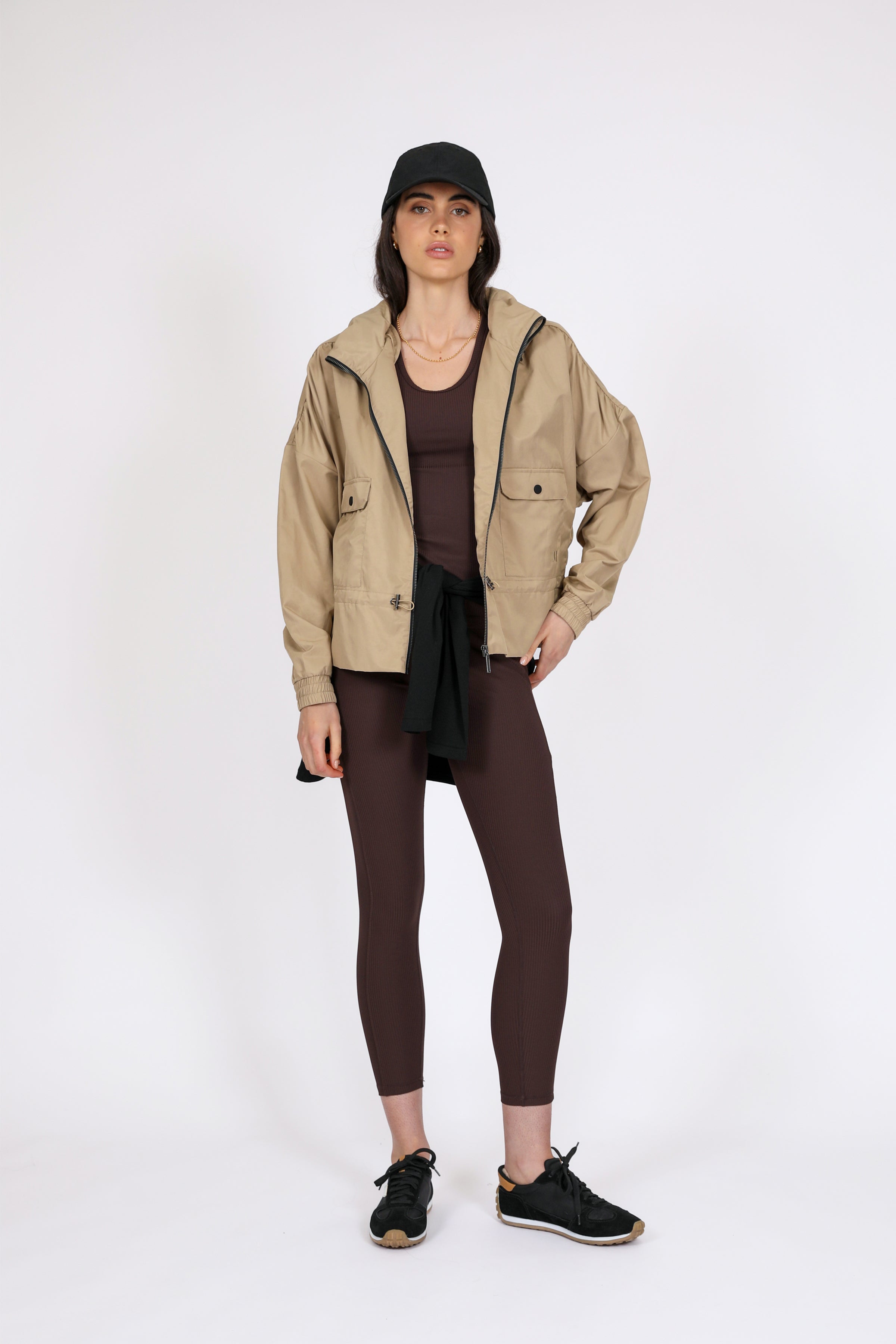 Sahara Utility Jacket - Camel | marlowstore.com