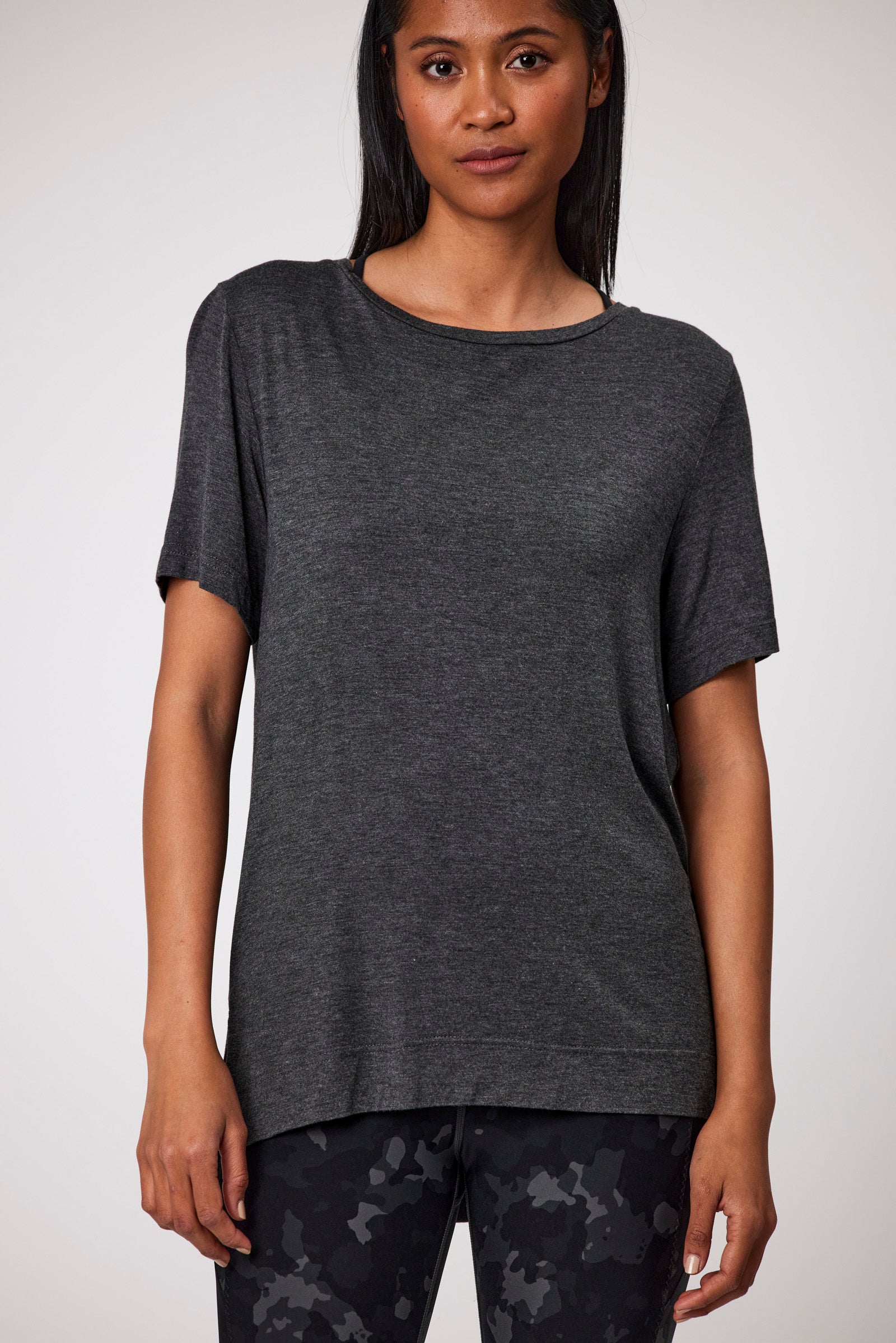 Essential Tee - Charcoal Marle | marlowstore.com