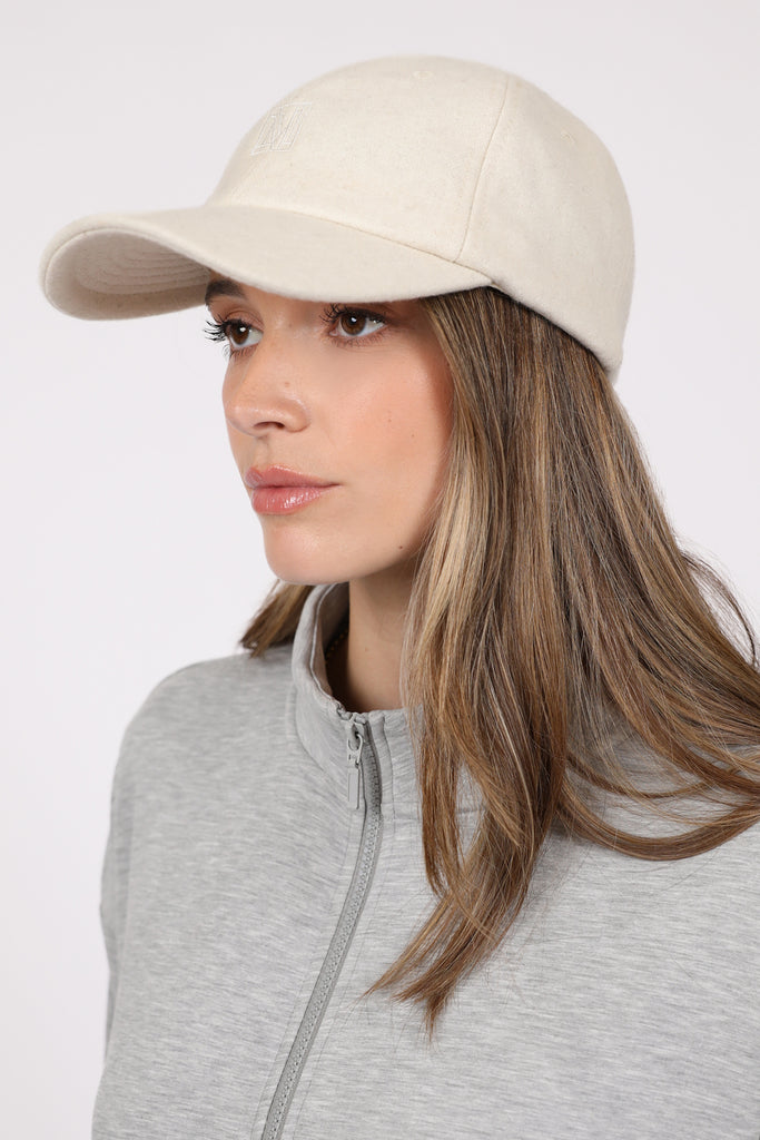 Wool Cap - Ivory | marlowstore.com