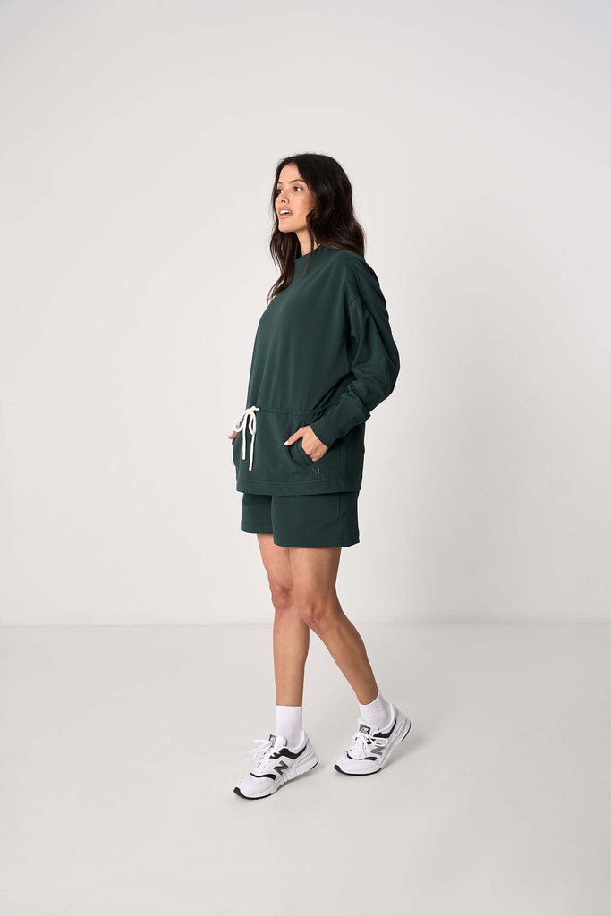 Elevate Sweat - Forest Green